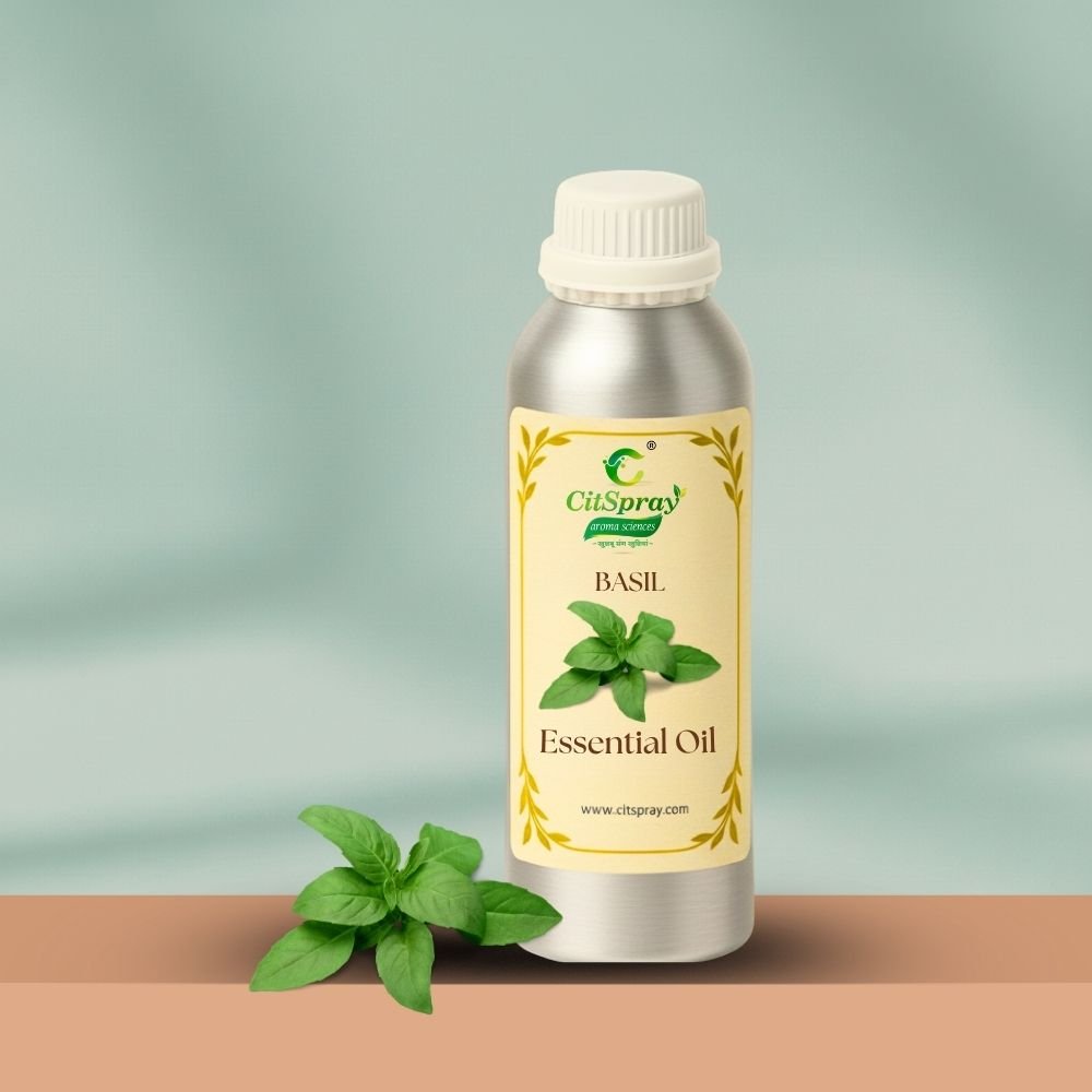 Basil Essential Oil – Stress Relief - CitSpray