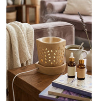 Foliage Pot Electric Aroma Diffuser - Beige (10x12.2cm) thumbnail 1