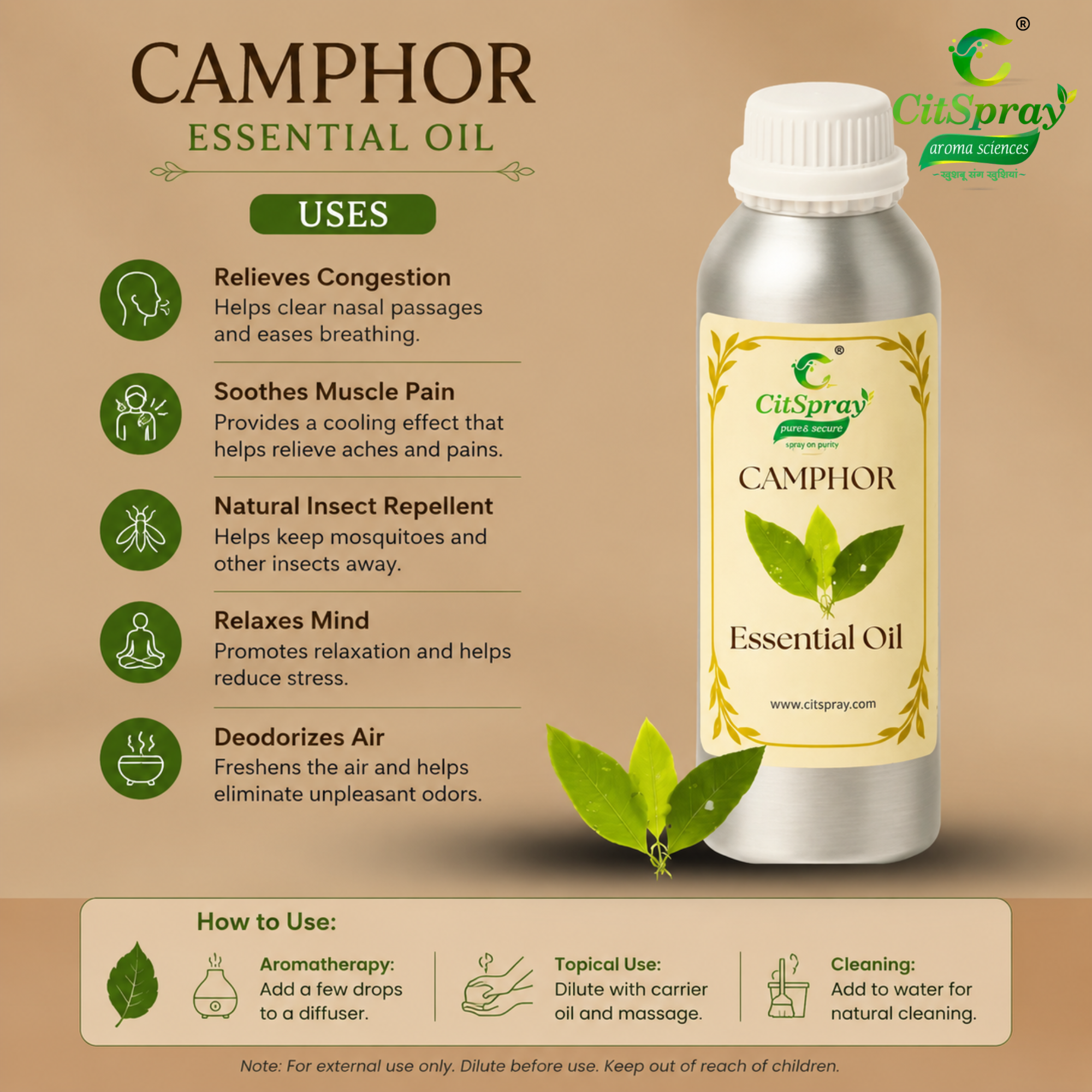 Camphor Essential Oil