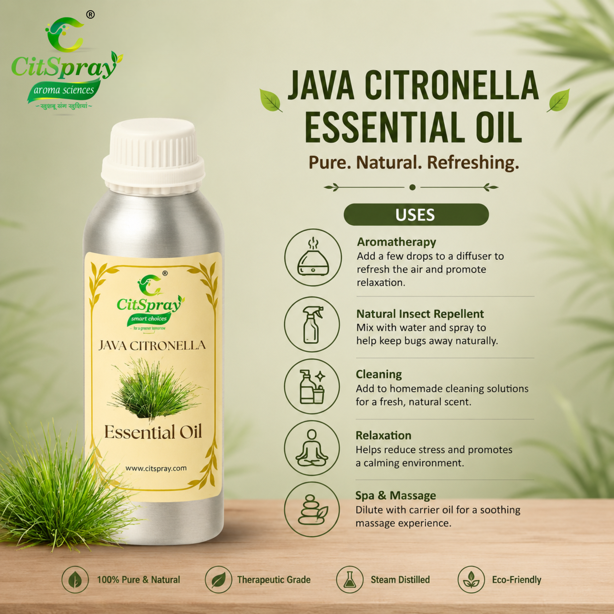 Java citronella Essential Oil