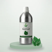 Betel Leaf essential oil by CitSpray in a 1 litre aluminium bottle with betel leaves thumbnail 1