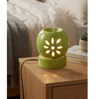Daisy Bloom Electric Aroma Diffuser - Green (8.5x11.5cm) - CitSpray thumbnail 1