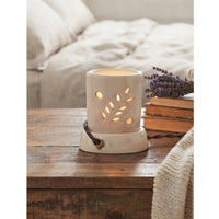 Foliage Cylinder Electric Aroma Diffuser - White (8.9x8.3x10.3cm) - CitSpray thumbnail 1