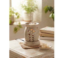 Heart & Vine Urn Electric Aroma Diffuser - Beige (9.8x12.4cm) - CitSpray thumbnail 1