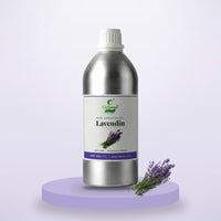 Lavendin essential oil by CitSpray in a 1 litre aluminium bottle with lavandin sprigs thumbnail 1