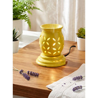 Oval-Cut Goblet Electric Aroma Diffuser - Yellow (11x12.6cm) - CitSpray thumbnail 1
