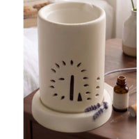Radiant Flame Column Electric Aroma Diffuser - White (18x26cm) - CitSpray thumbnail 1