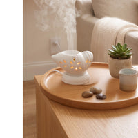 Scallop Shell Electric Aroma Diffuser - White (10x10cm) - CitSpray thumbnail 1