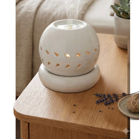 Teardrop Globe Electric Aroma Diffuser - White (12x14.5cm) - CitSpray thumbnail 1
